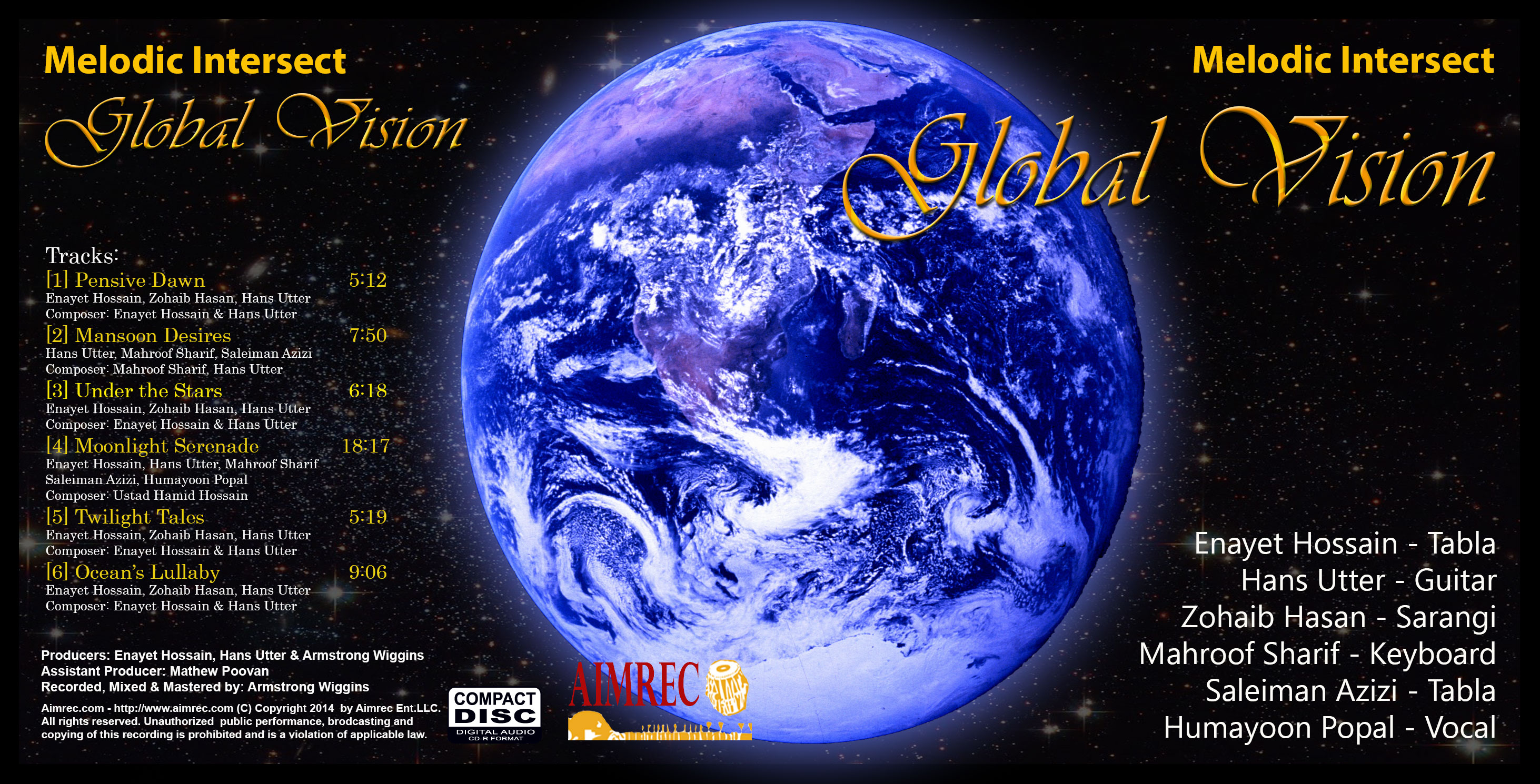 Picture of Global Vision album by Melodic Intersect