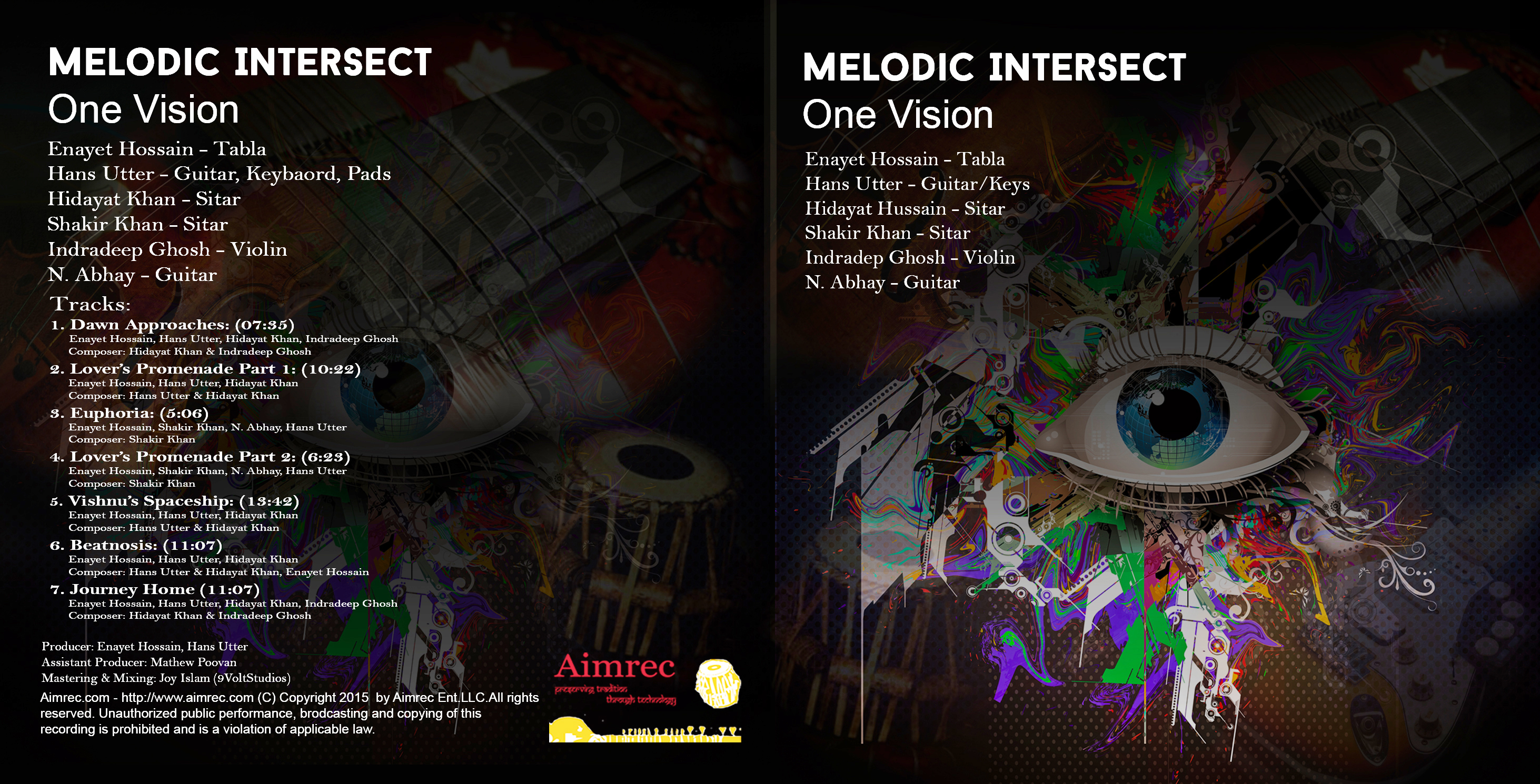 Picture of Melodic Intersect Album One VIsion