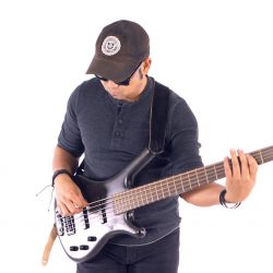 Tushar, a Bass player and vocalist with the group Melodic Intersect